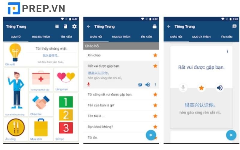 App tự học tiếng Trung online Bravolol Chinese