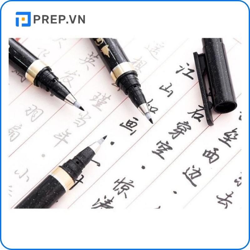 Nên chọn loại bút phù hợp khi viết chữ Hán
