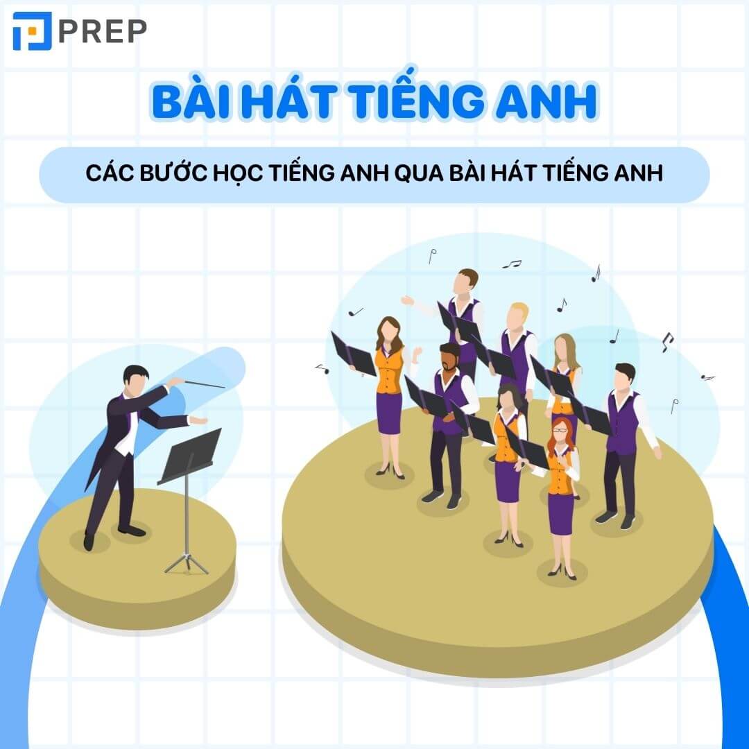 Các bước học tiếng Anh qua bài hát tiếng Anh