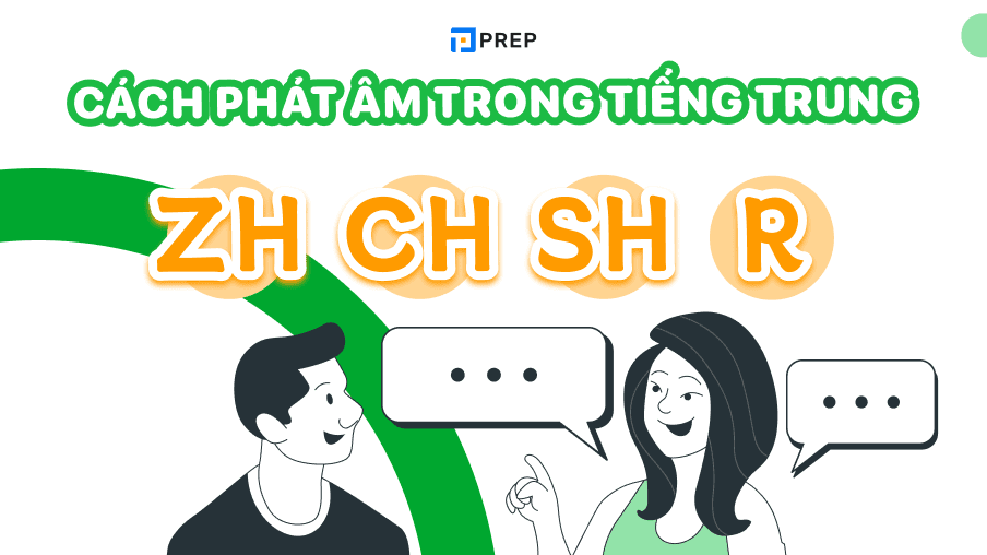 Cách phát âm ZH CH SH R trong tiếng Trung