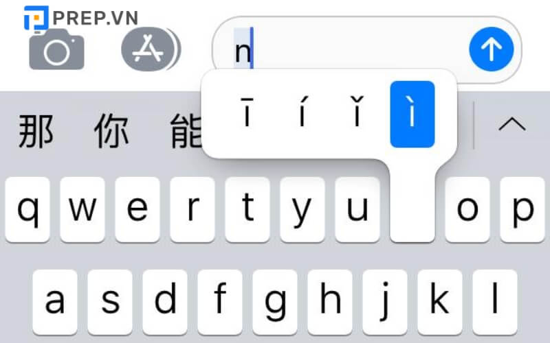 Cách viết thanh điệu tiếng Trung trên điện thoại
