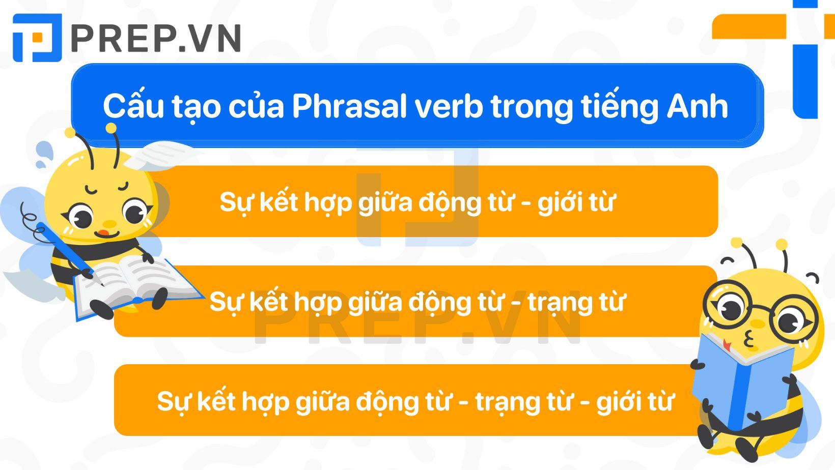 Cấu tạo của Phrasal verb trong tiếng Anh