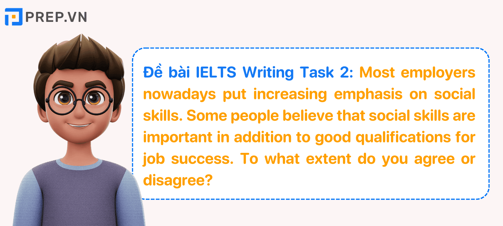Đề bài IELTS Writing Task 2 Importance of social skills and qualifications at work