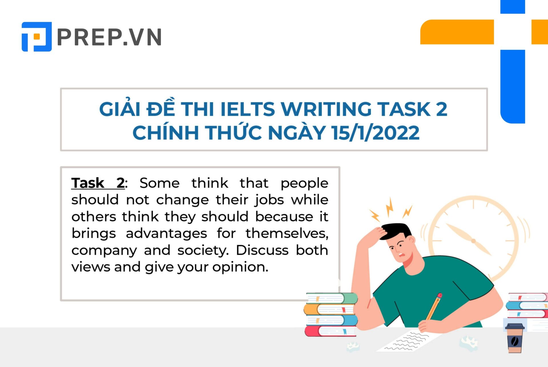 Đề bài bài thi IELTS Writing Task 2 ngày 15/01/2022