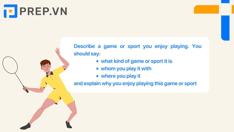 Describe a game or sport you enjoy playing