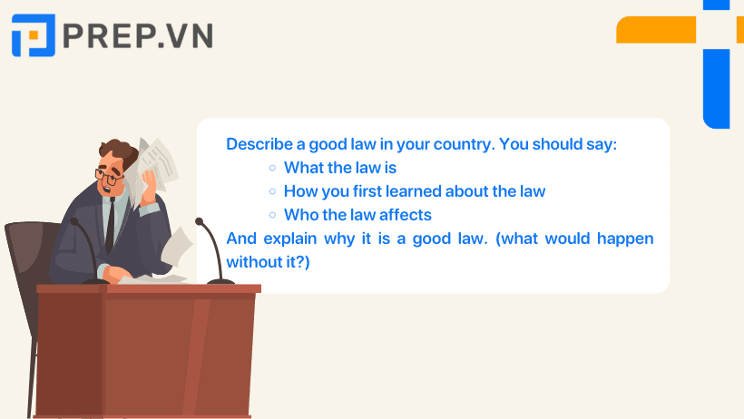 Describe a good law in your country