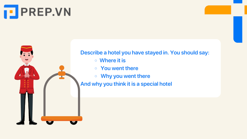 Describe a hotel you have stayed in
