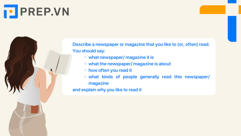 Describe a newspaper or magazine you enjoy reading