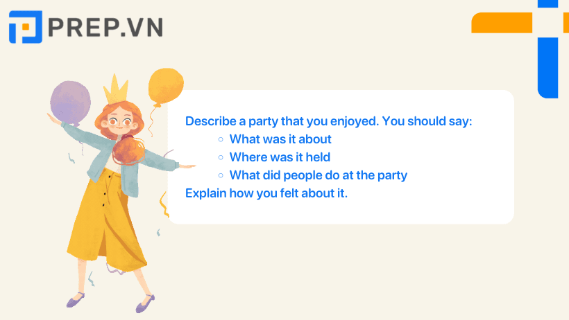 Describe a party that you enjoyed