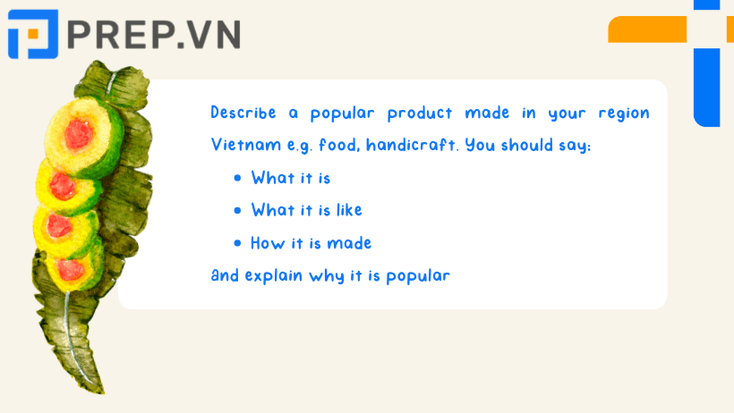 Describe a popular product made in your region Vietnam