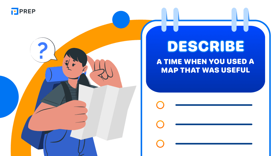 Describe a time when you used a map that was useful