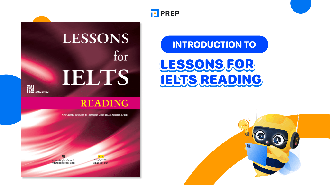 A review & download link Lessons for IELTS Reading (PDF)