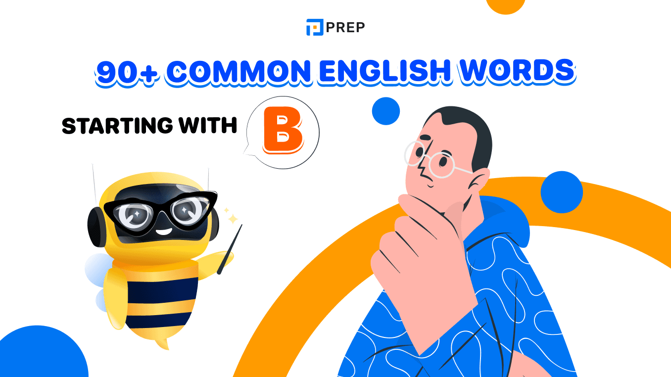 Check out 90+ popular English words starting with B