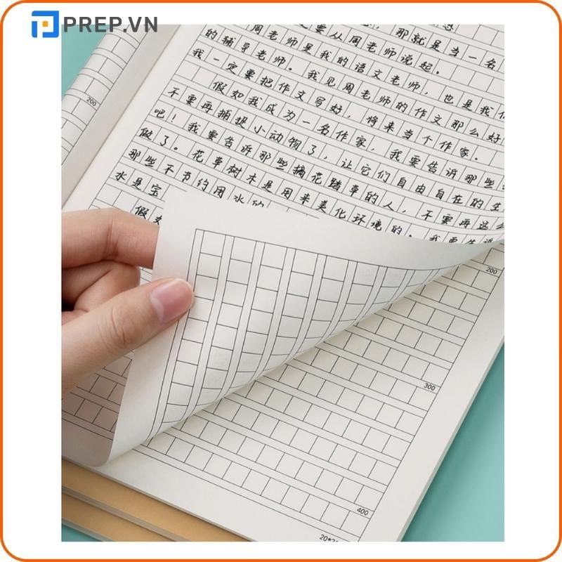 Giấy viết tiếng Trung giúp người học luyện viết hiệu quả