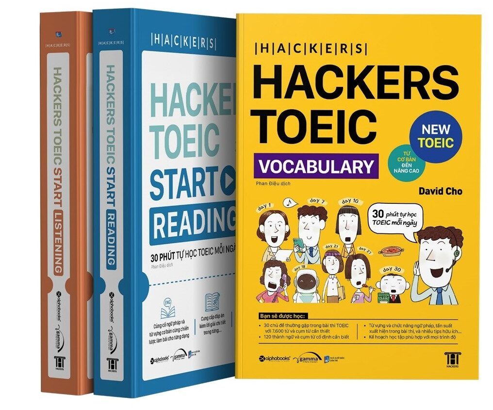 sách Hackers TOEIC Vocabulary PDF + Audio
