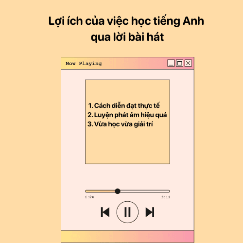Lợi ích của việc học thông qua bài hát đem lại