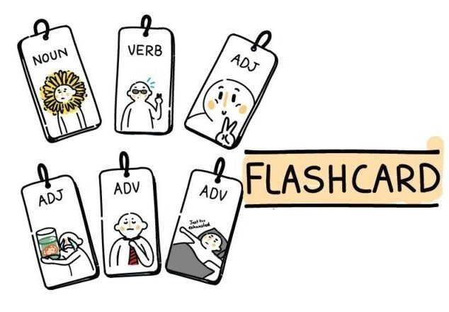 Học tiếng Anh thông qua flashcards