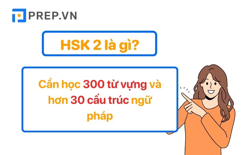 HSK 2 là trình độ tiếng Trung trung cấp