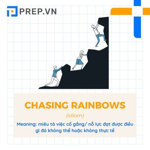 Idiom Chasing rainbows