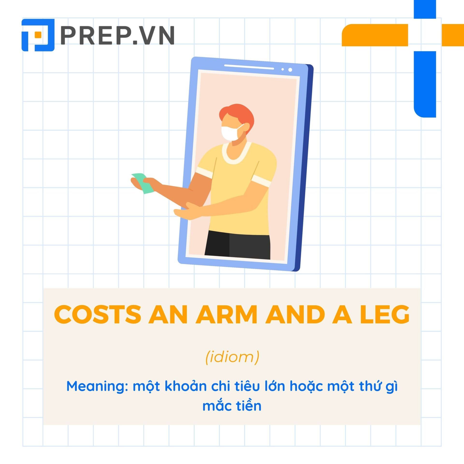 Costs an arm and a leg