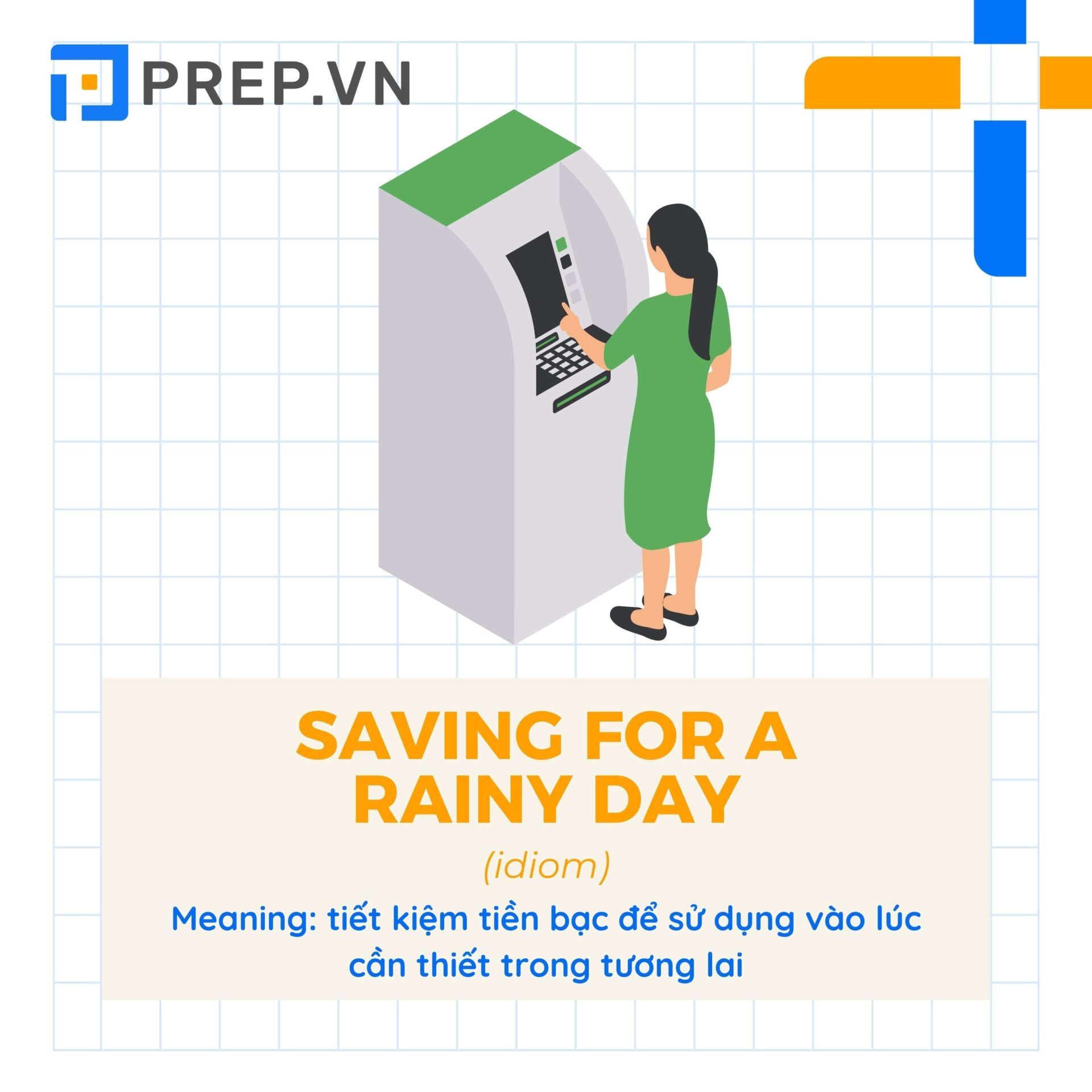 Saving for a rainy day