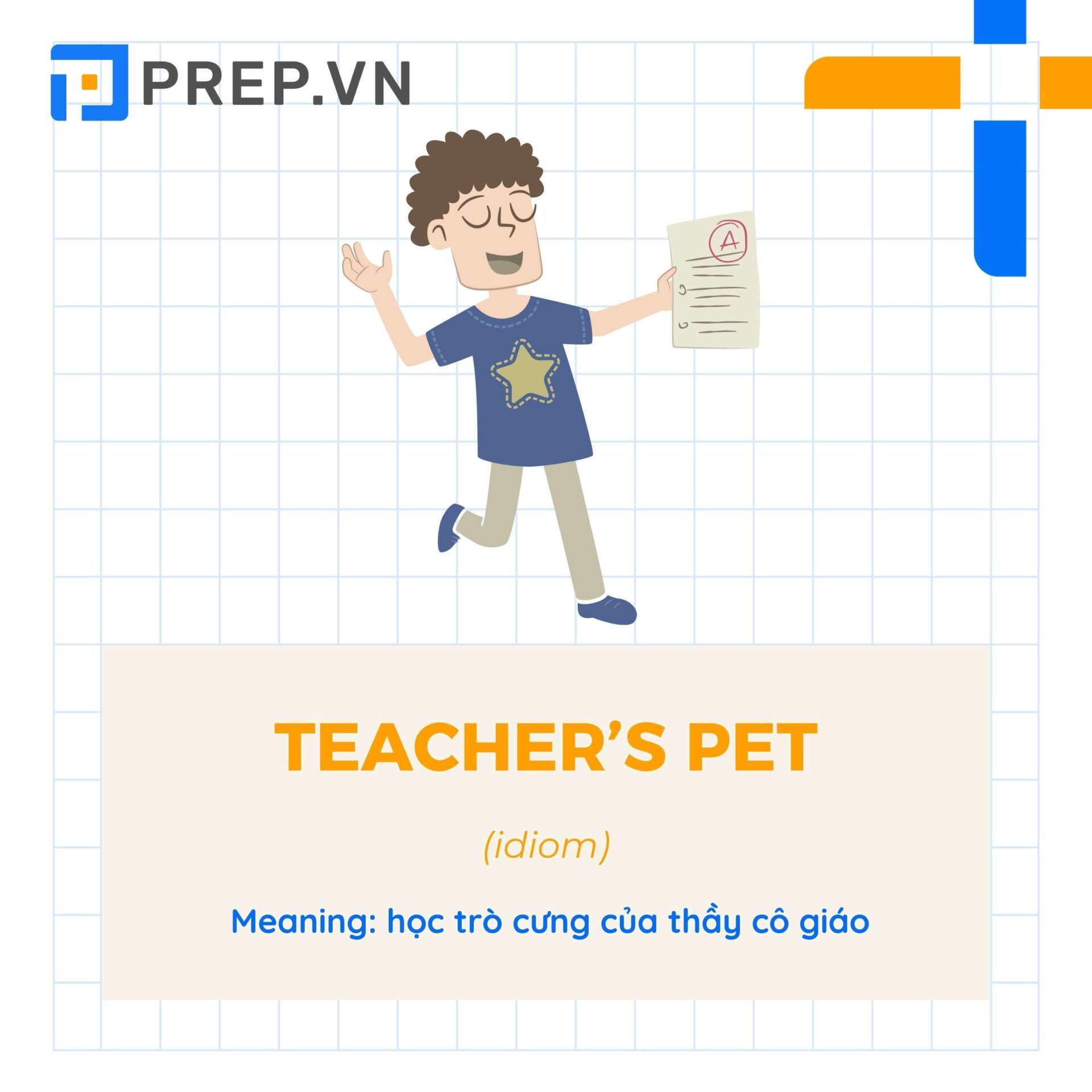 Idiom Teacher’s pet
