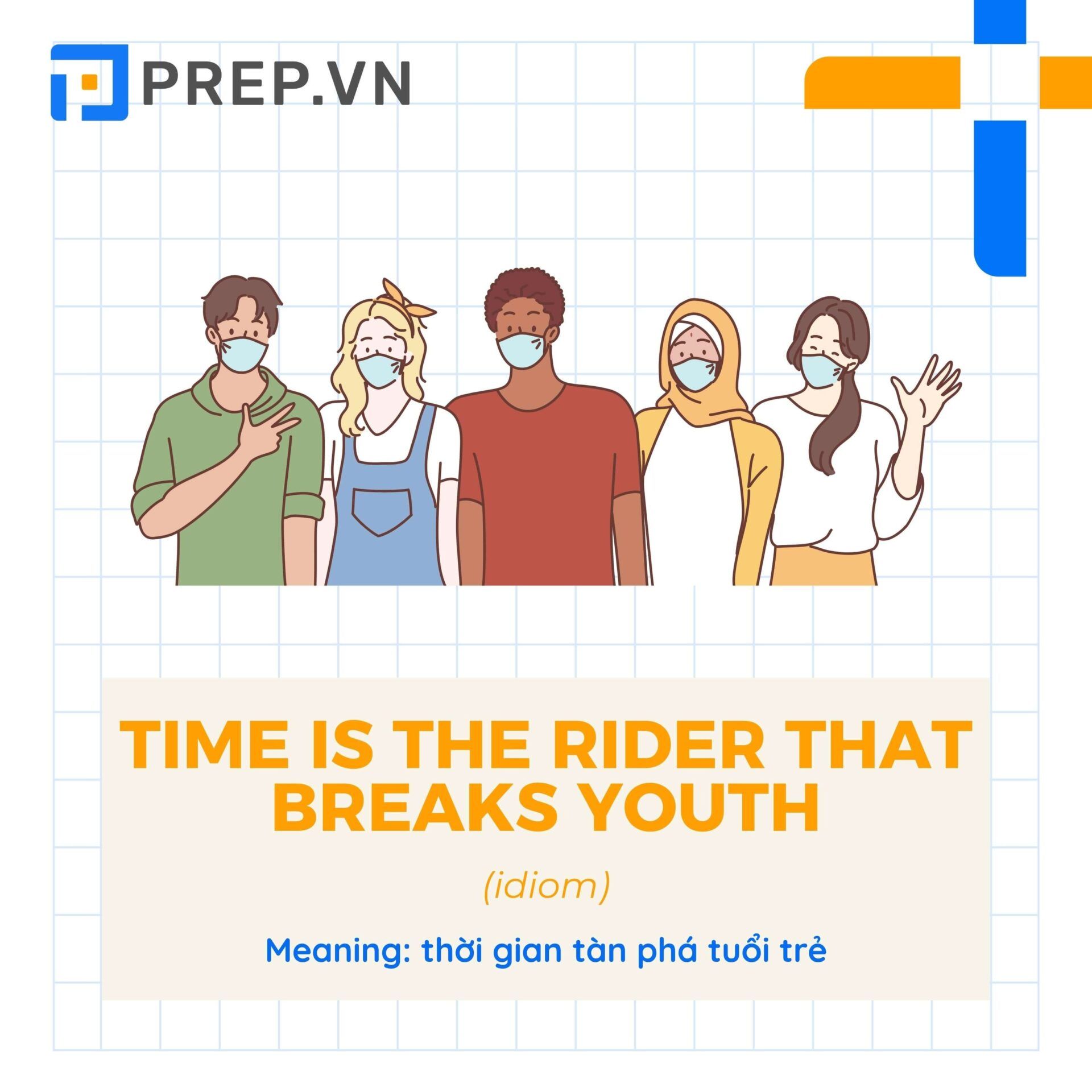 Time is the rider that breaks youth