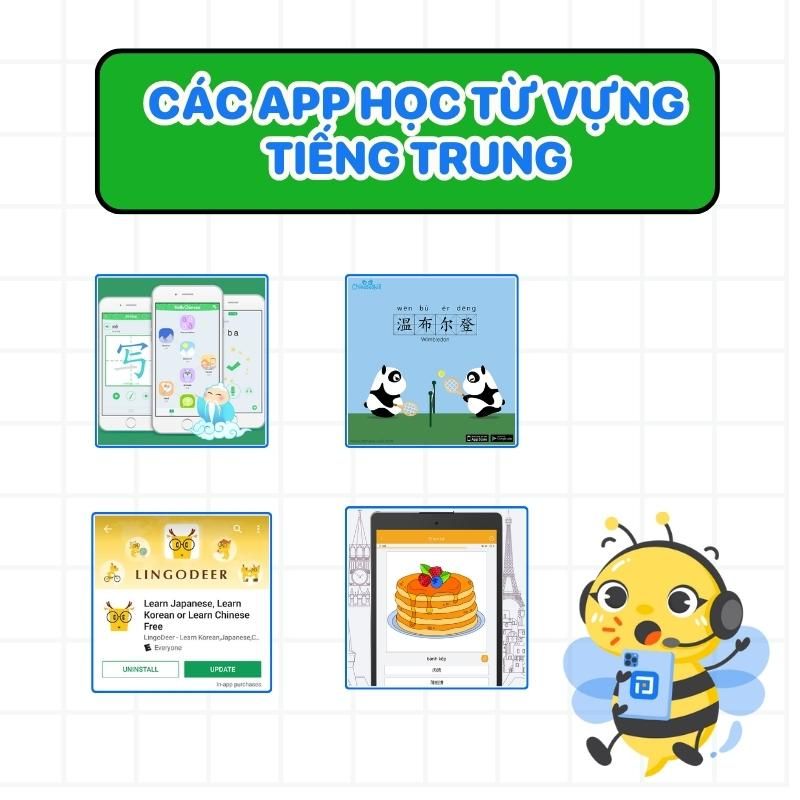 Lợi ích mà các app học từ vựng tiếng Trung mang lại