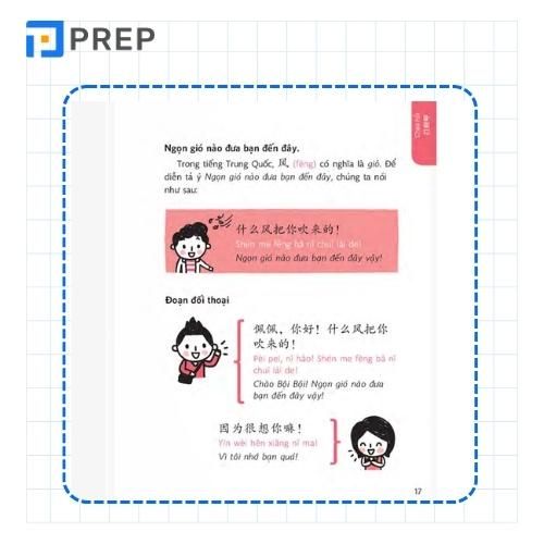 Nội dung bài học trong sách Quick Chinese PDF