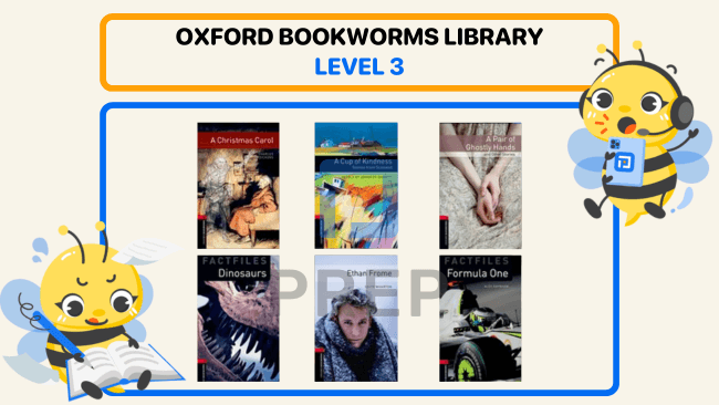 Cấp độ 3 của bộ Oxford Bookworms Library bao gồm 194 cuốn