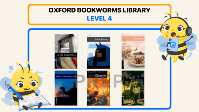 Cấp độ 4 của bộ Oxford Bookworms Library bao gồm 123 cuốn