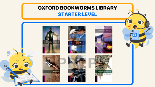 Cấp độ Starter Level của bộ Oxford Bookworms Library bao gồm 106 cuốn