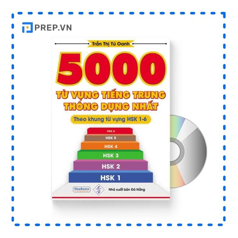 Cuốn sách 5000 từ vựng tiếng Trung thông dụng
