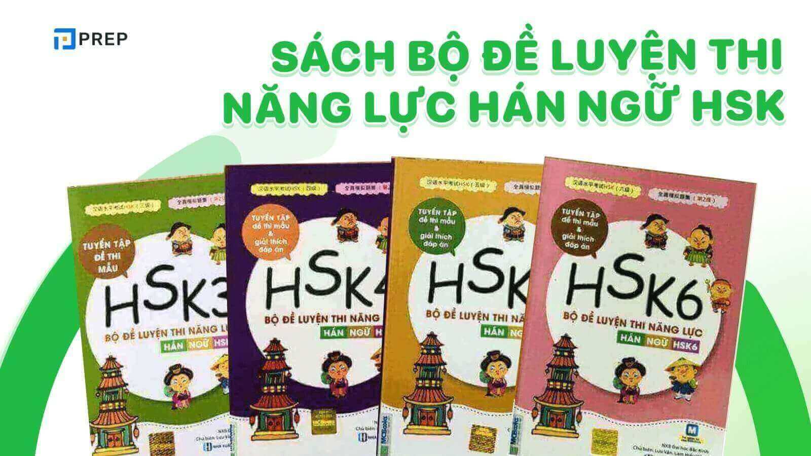 Sách Bộ đề luyện thi năng lực Hán ngữ HSK
