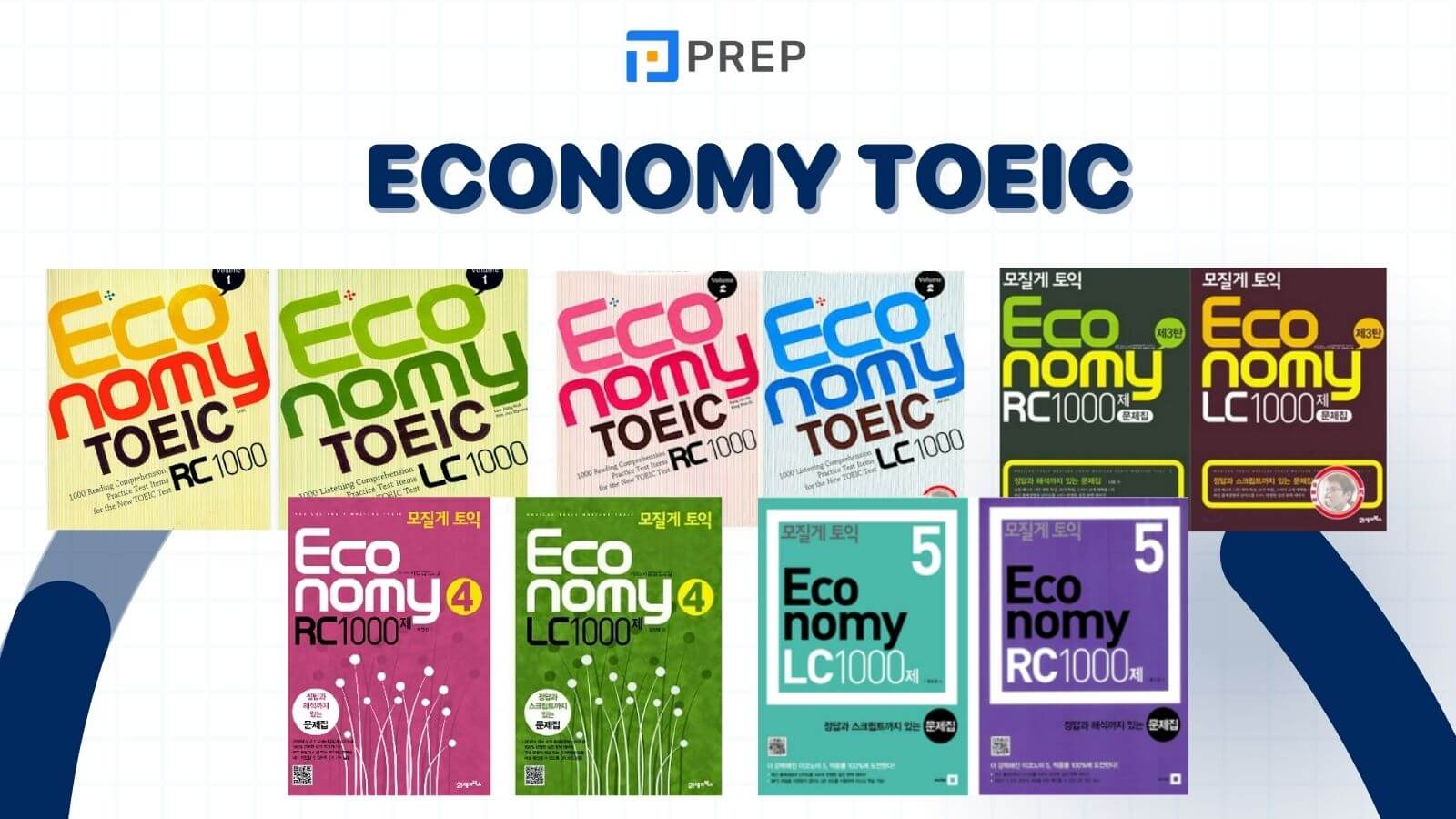 Trọn bộ sách Economy TOEIC Vol 1, 2, 3, 4, 5 - PDF + Audio!