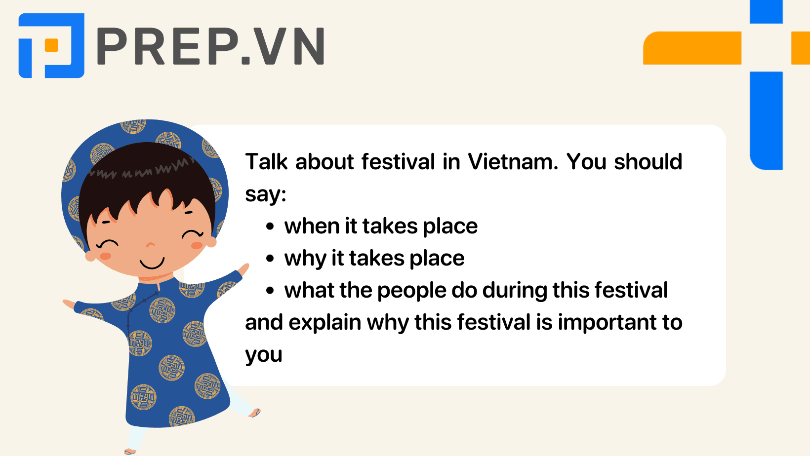 Talk about festival in Vietnam
