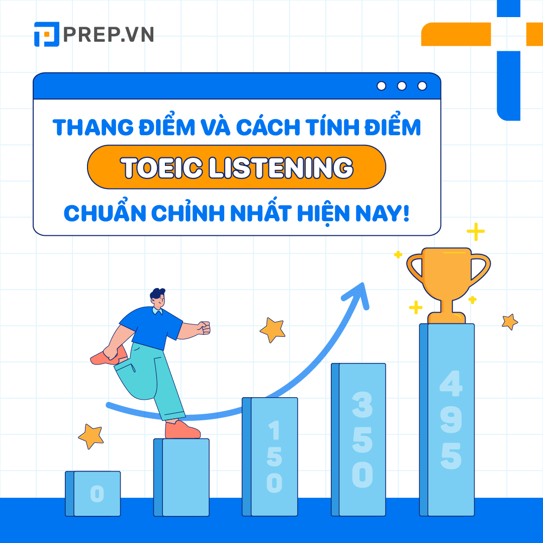 Cập nhật thang điểm TOEIC Listening mới nhất năm 2022!