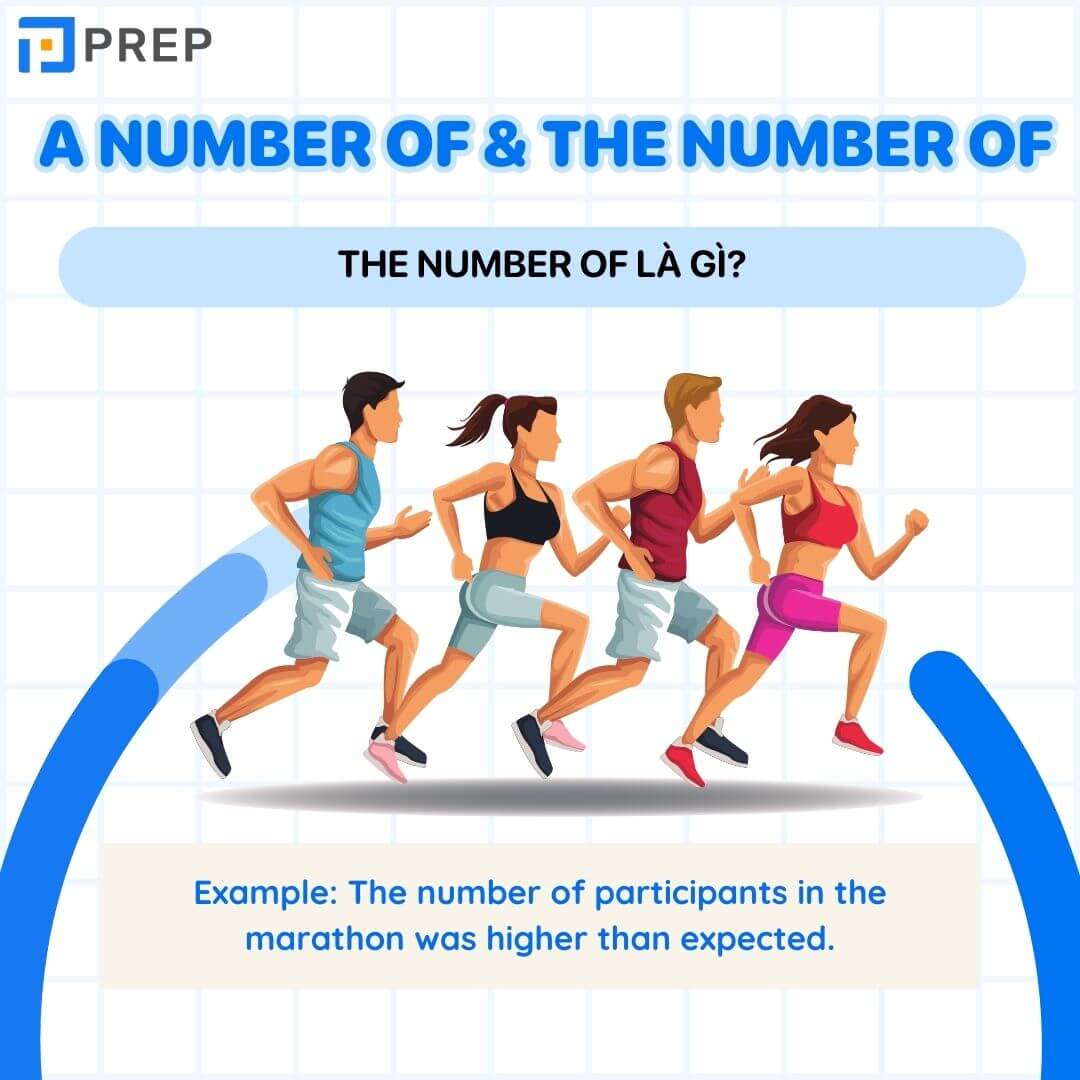 A number of và The number of: Cách dùng, Bài tập thực hành