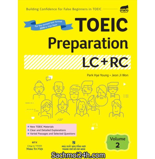 sách TOEIC Preparation LC + RC Volume 2
