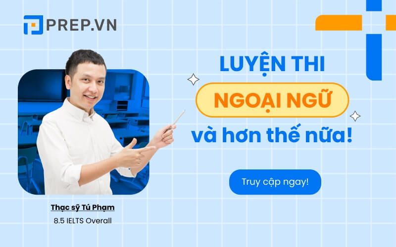 prepedu.com - nền tảng luyện thi ngoại ngữ online