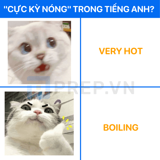 Từ thay thế cho Very hot: Boiling