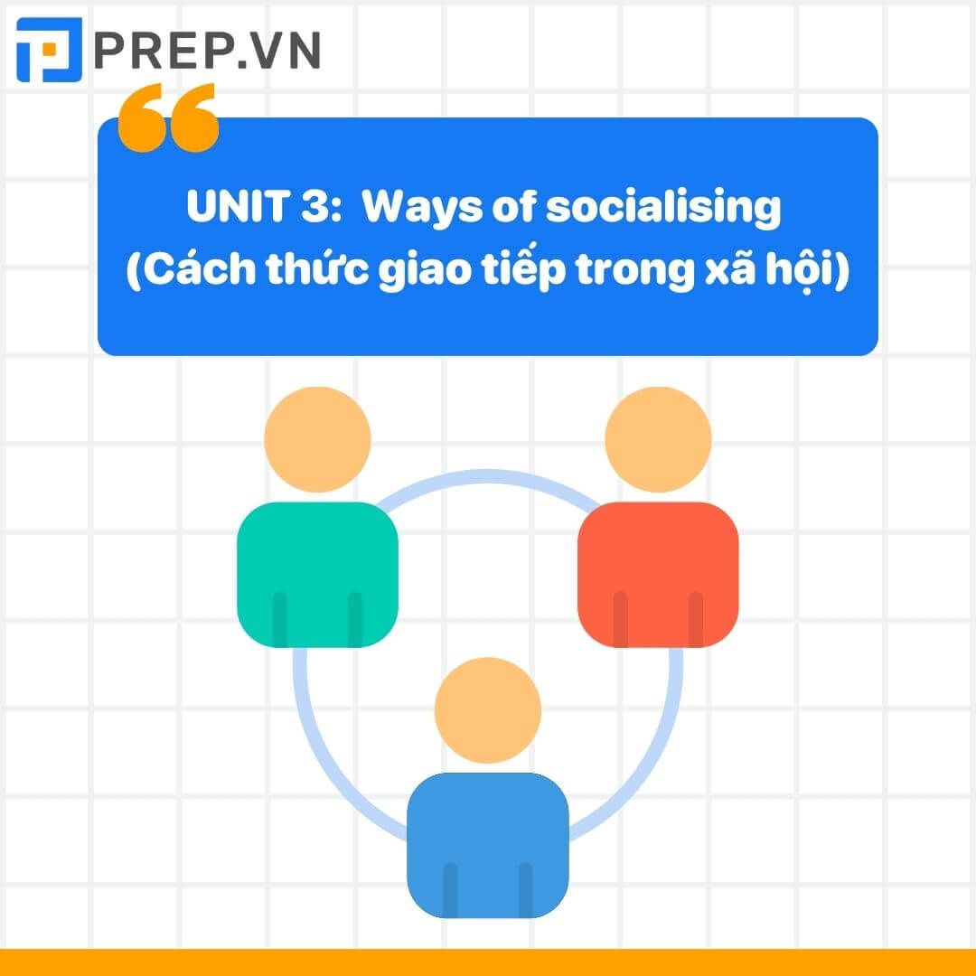 Từ vựng tiếng Anh lớp 12 unit 3:  Ways of socialising (Cách thức giao tiếp trong xã hội)