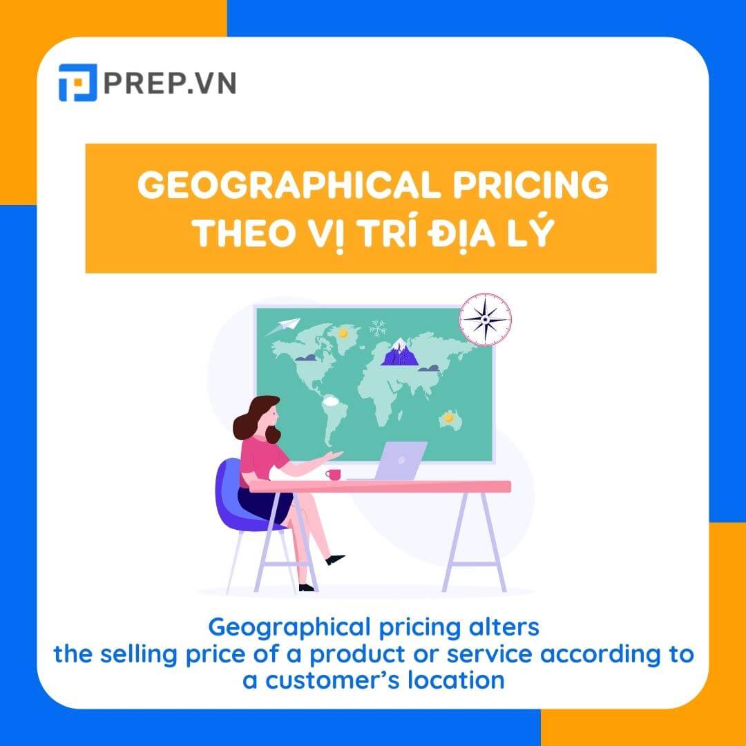 Từ vựng TOEIC chủ đề Marketing: Geographical pricing