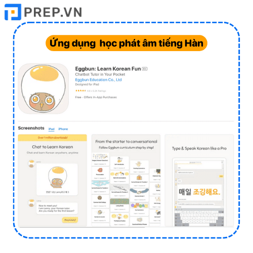 ứng dụng phát âm tiếng Hàn, app luyện phát âm tiếng hàn