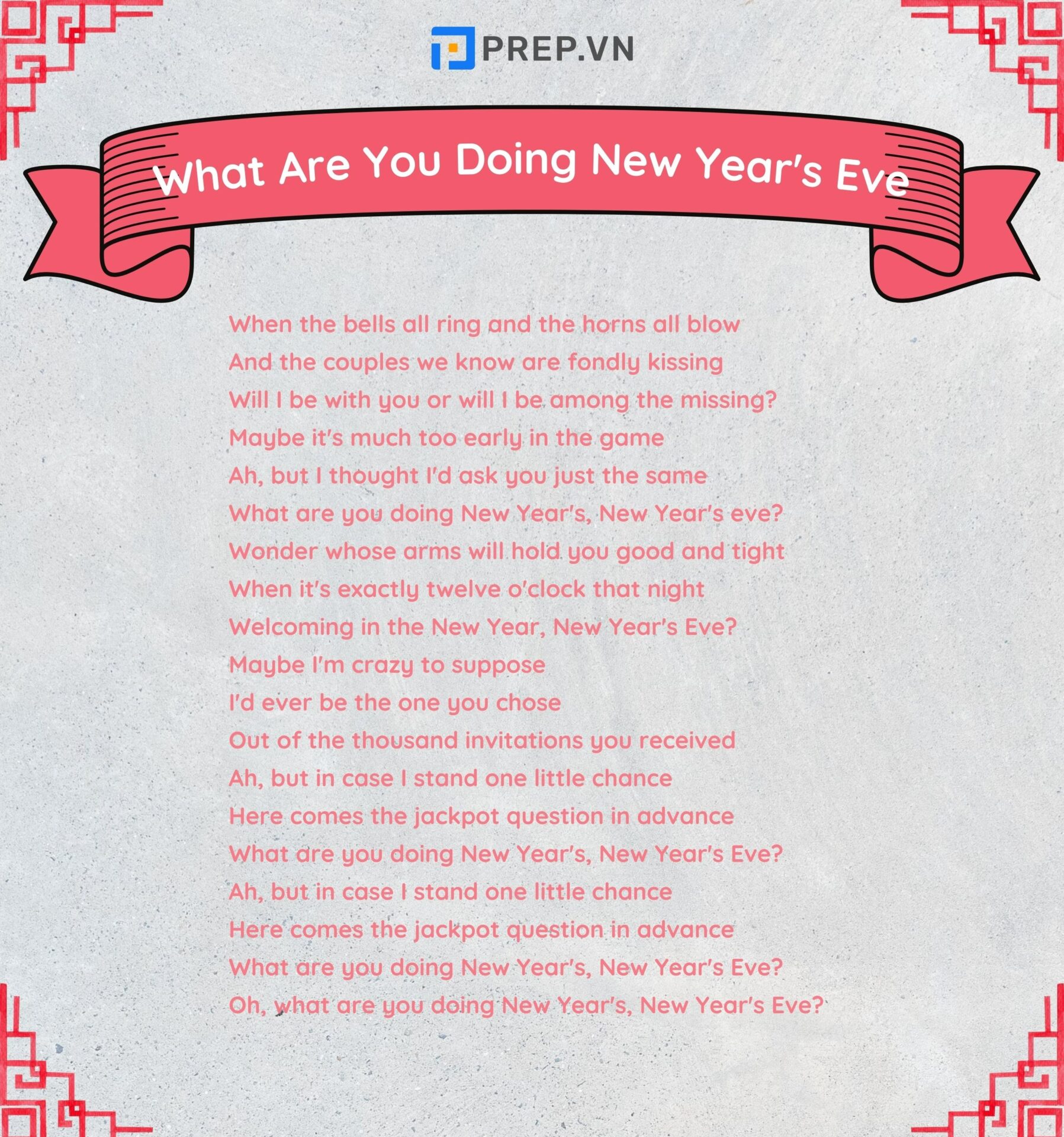 Lời bài hát What are you doing New Year’s Eve – Ella Fitzgerald